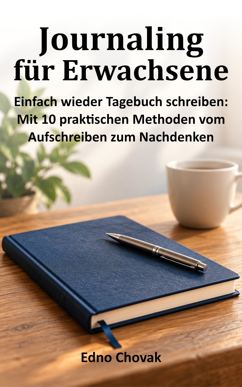 Buchtitel: Journaling für Erwachsene
